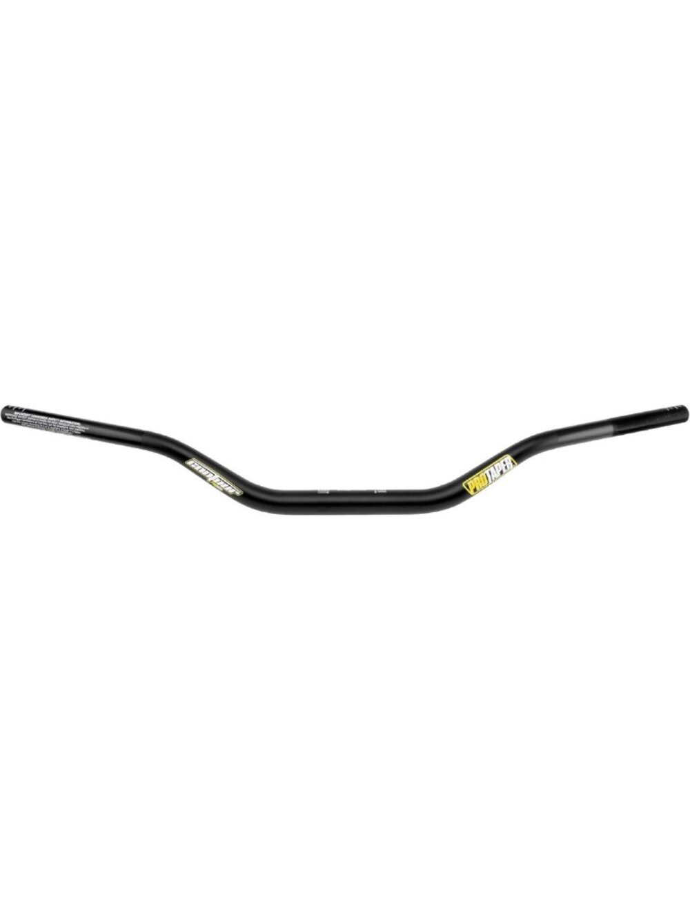 High-Performance Oversized Handlebars 1-1/8” for Dirt Bikes - Jet Black
